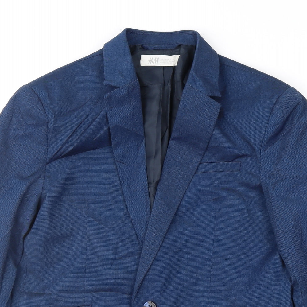 H*M Boys Blue   Jacket  Size 13 Years