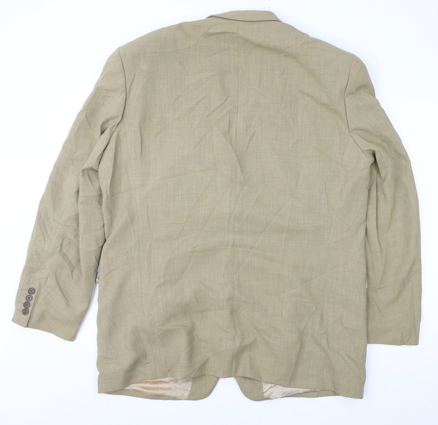 Lino Vierra Mens Beige   Jacket Suit Jacket Size 46