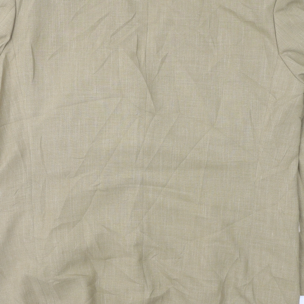 Lino Vierra Mens Beige   Jacket Suit Jacket Size 46