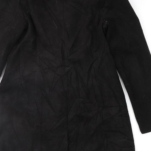 Atmosphere Womens Black   Overcoat Coat Size 10