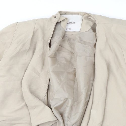 Pull&Bear Womens Beige   Jacket  Size S