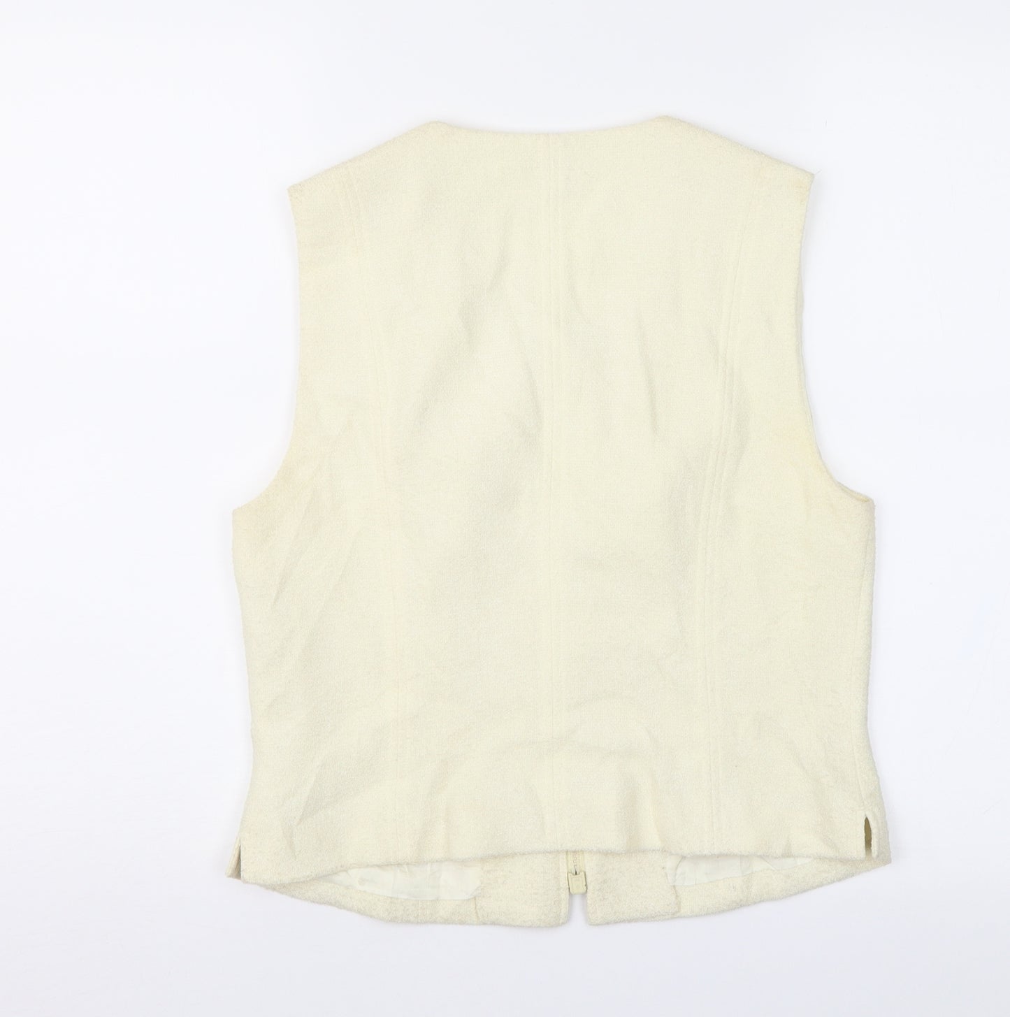Sandwich Womens Ivory   Gilet Waistcoat Size L