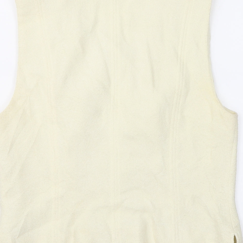 Sandwich Womens Ivory   Gilet Waistcoat Size L