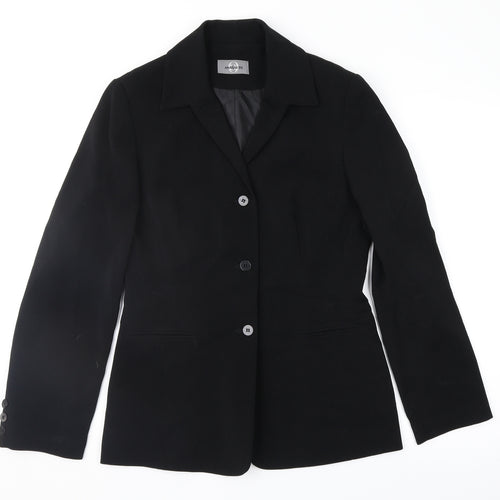 AMARANTO Womens Black   Jacket Suit Jacket Size 10
