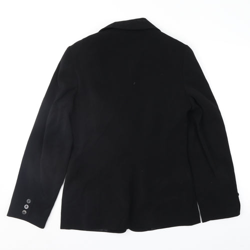 AMARANTO Womens Black   Jacket Suit Jacket Size 10