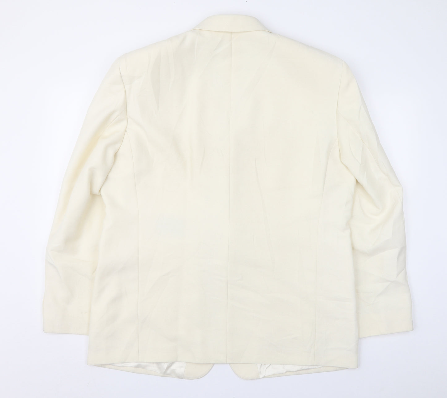 Leonardo Deici x Mens Ivory   Jacket Suit Jacket Size 46