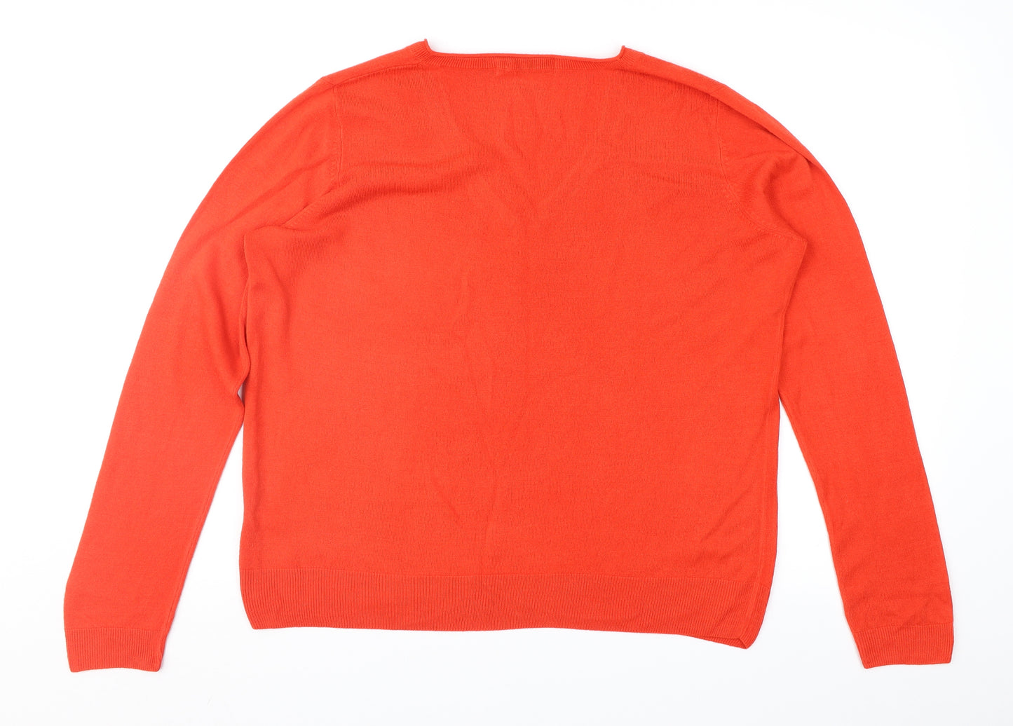 Marks and Spencer Womens Red   Pullover Jumper Size 18