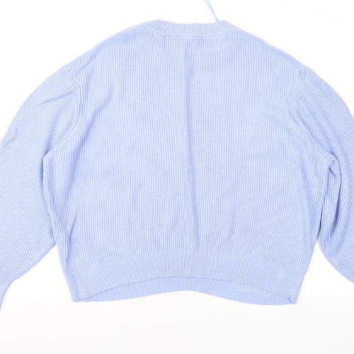 Marks and Spencer Womens Blue   Pullover Jumper Size L