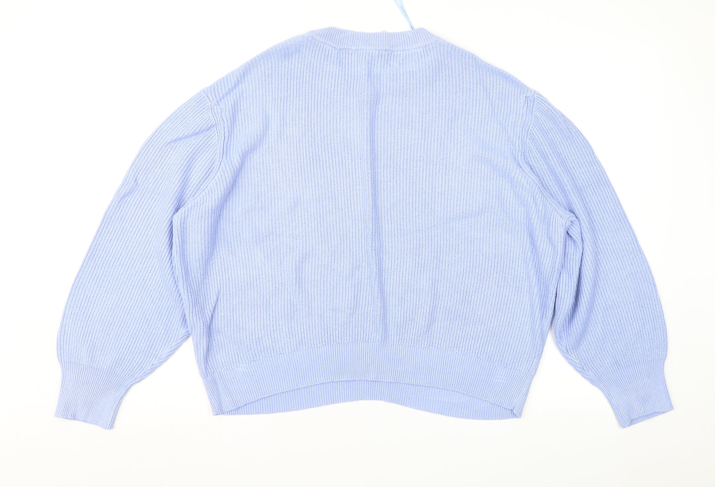 Marks and Spencer Womens Blue   Pullover Jumper Size L