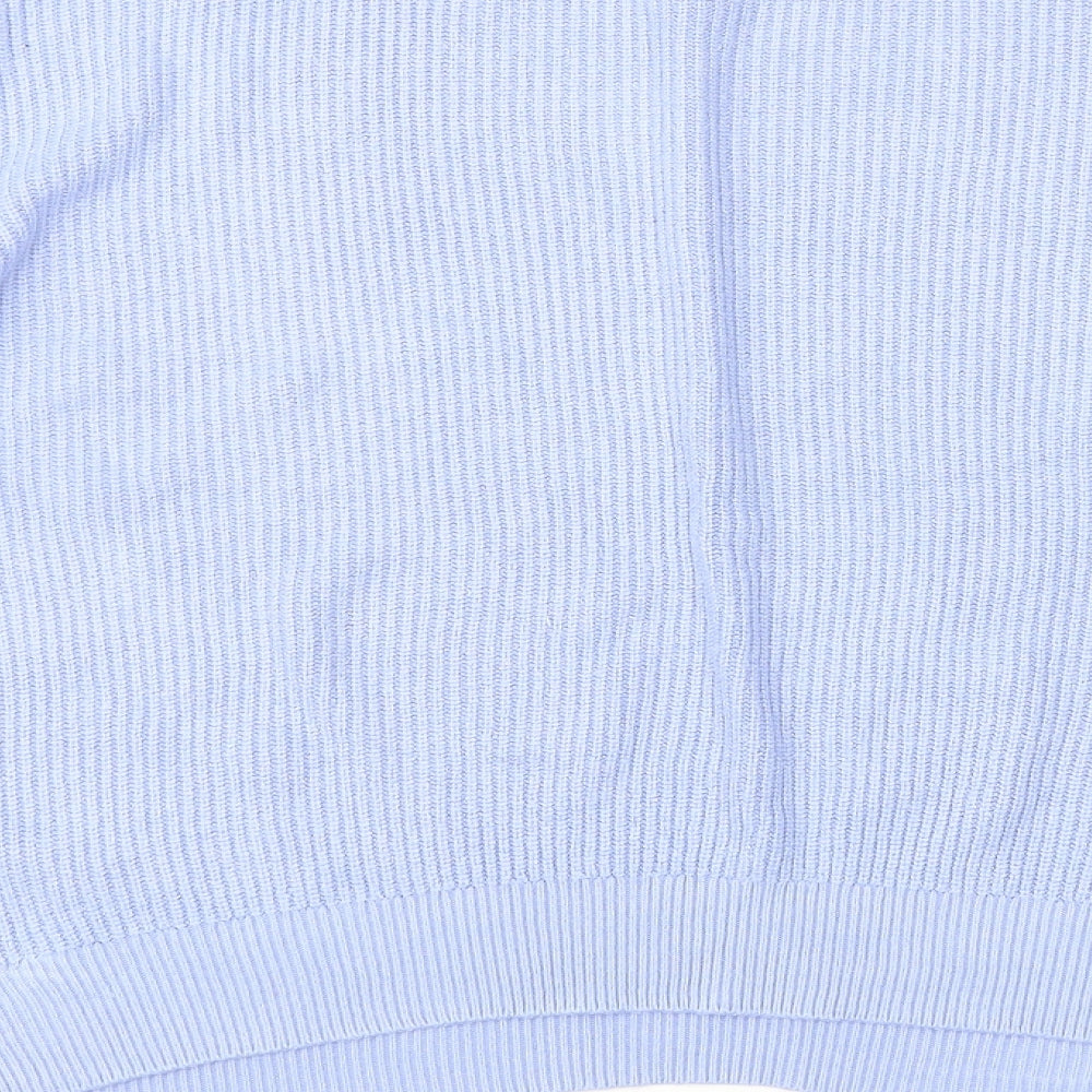 Marks and Spencer Womens Blue   Pullover Jumper Size L