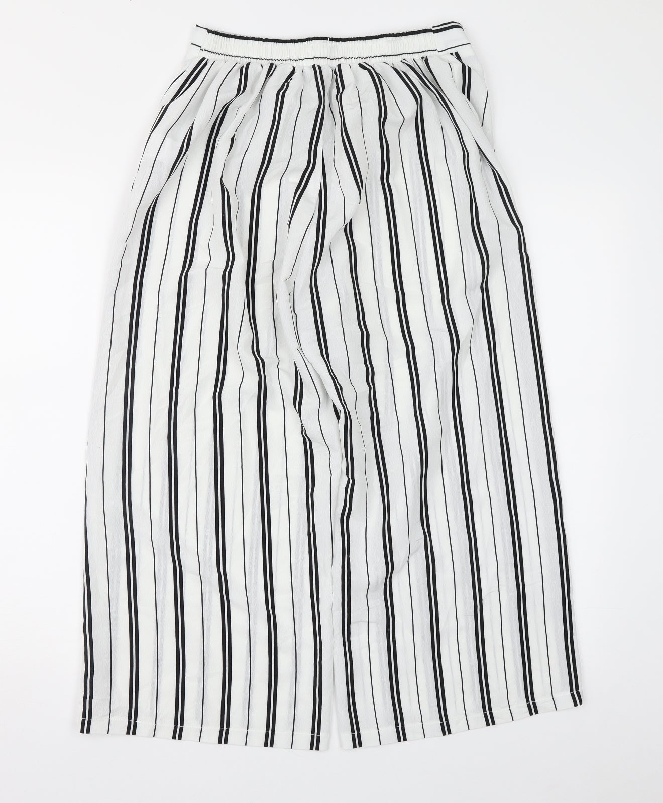 New Look Girls White Striped  Chino Trousers Size 14 Years
