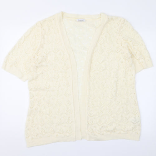 Damart Womens Ivory   Cardigan Jumper Size 18