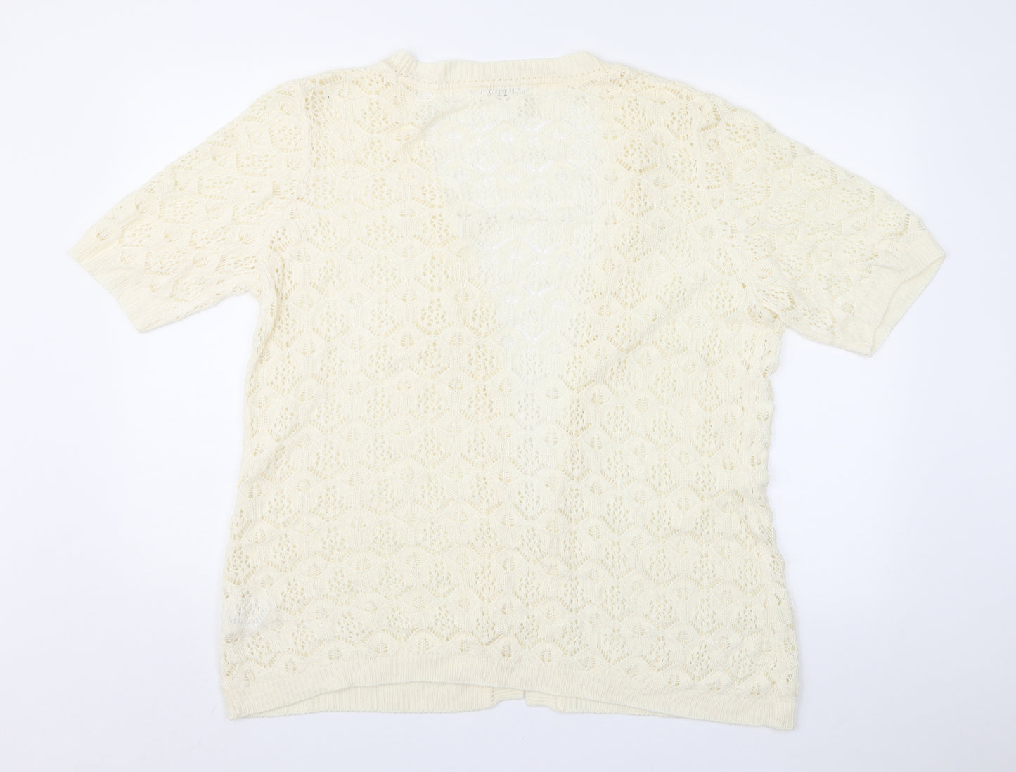 Damart Womens Ivory   Cardigan Jumper Size 18
