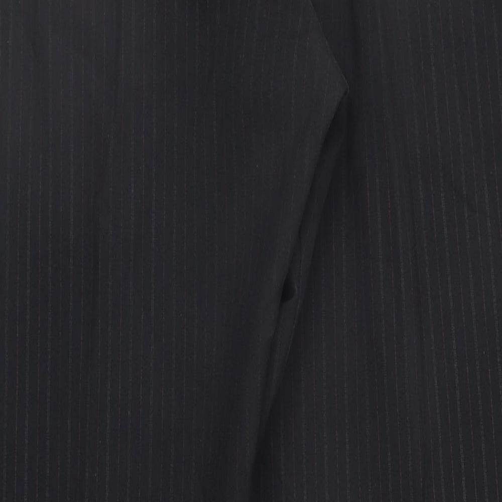 Atmosphere Womens Black Striped  Trousers  Size 14 L30 in