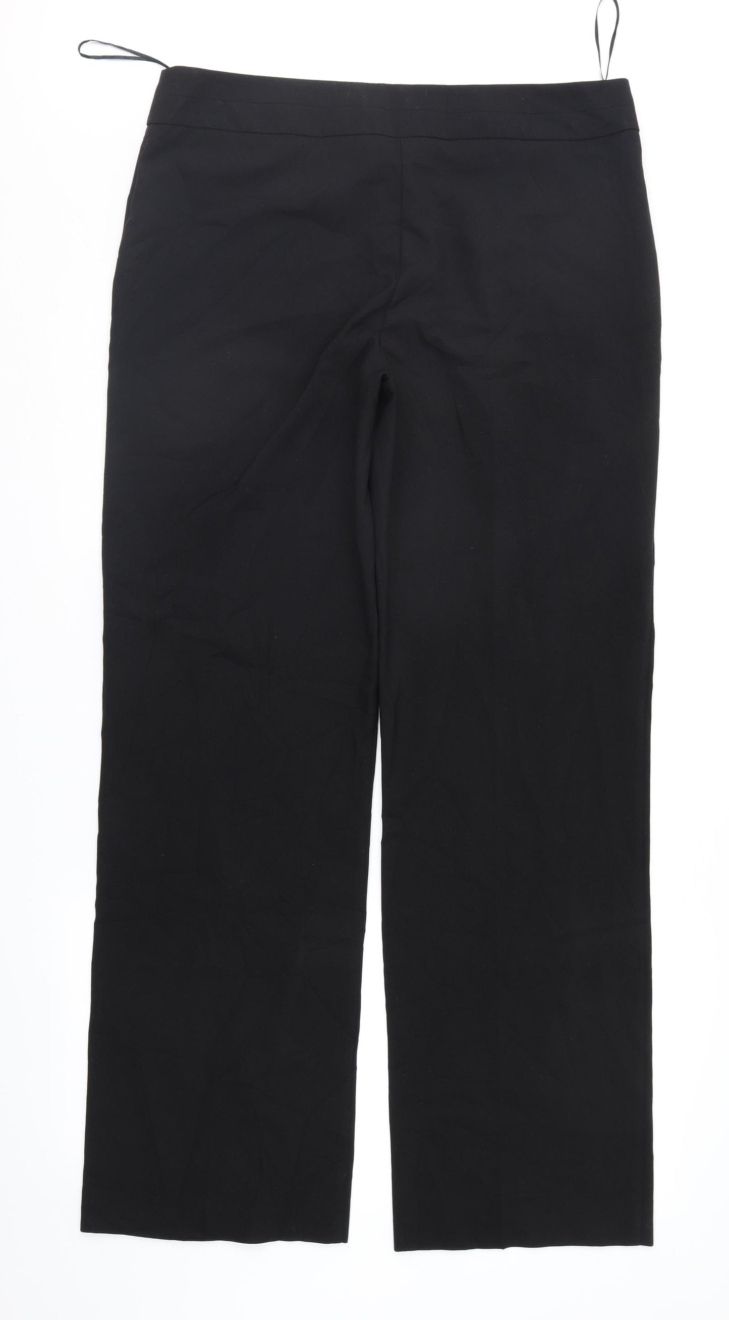 George Womens Black   Trousers  Size 14 L31 in