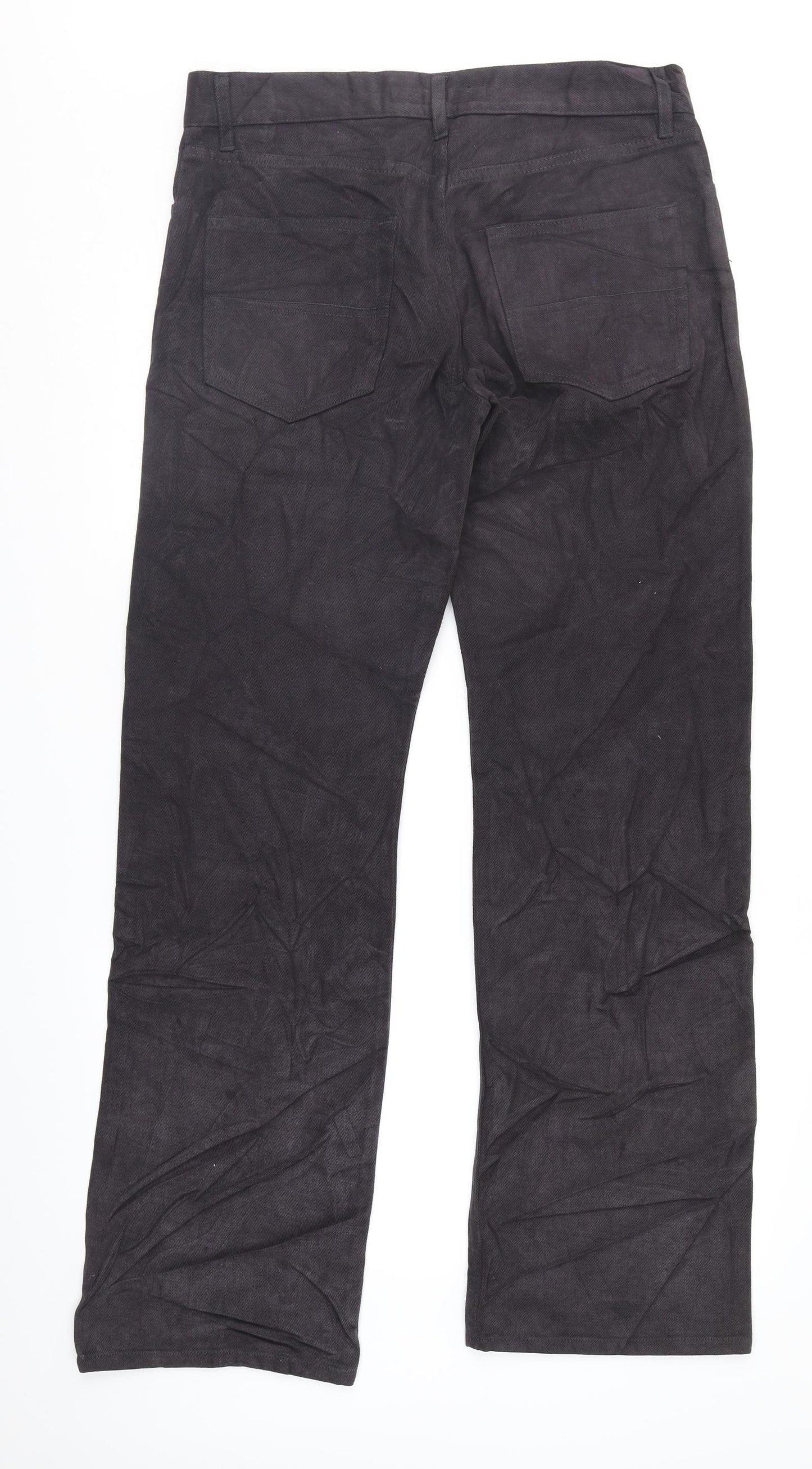 French Connection Mens Grey  Denim Straight Jeans Size 32 in L33 in