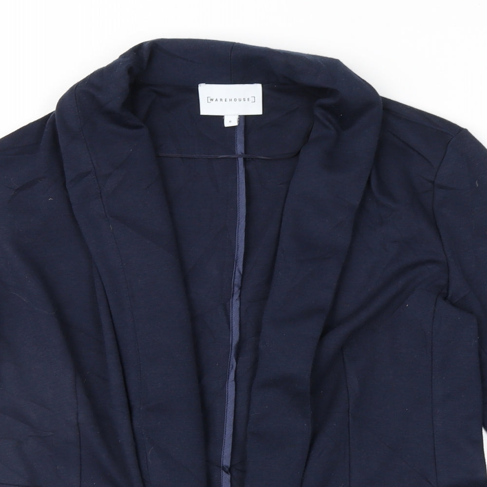 Warehouse Womens Black   Jacket  Size 8