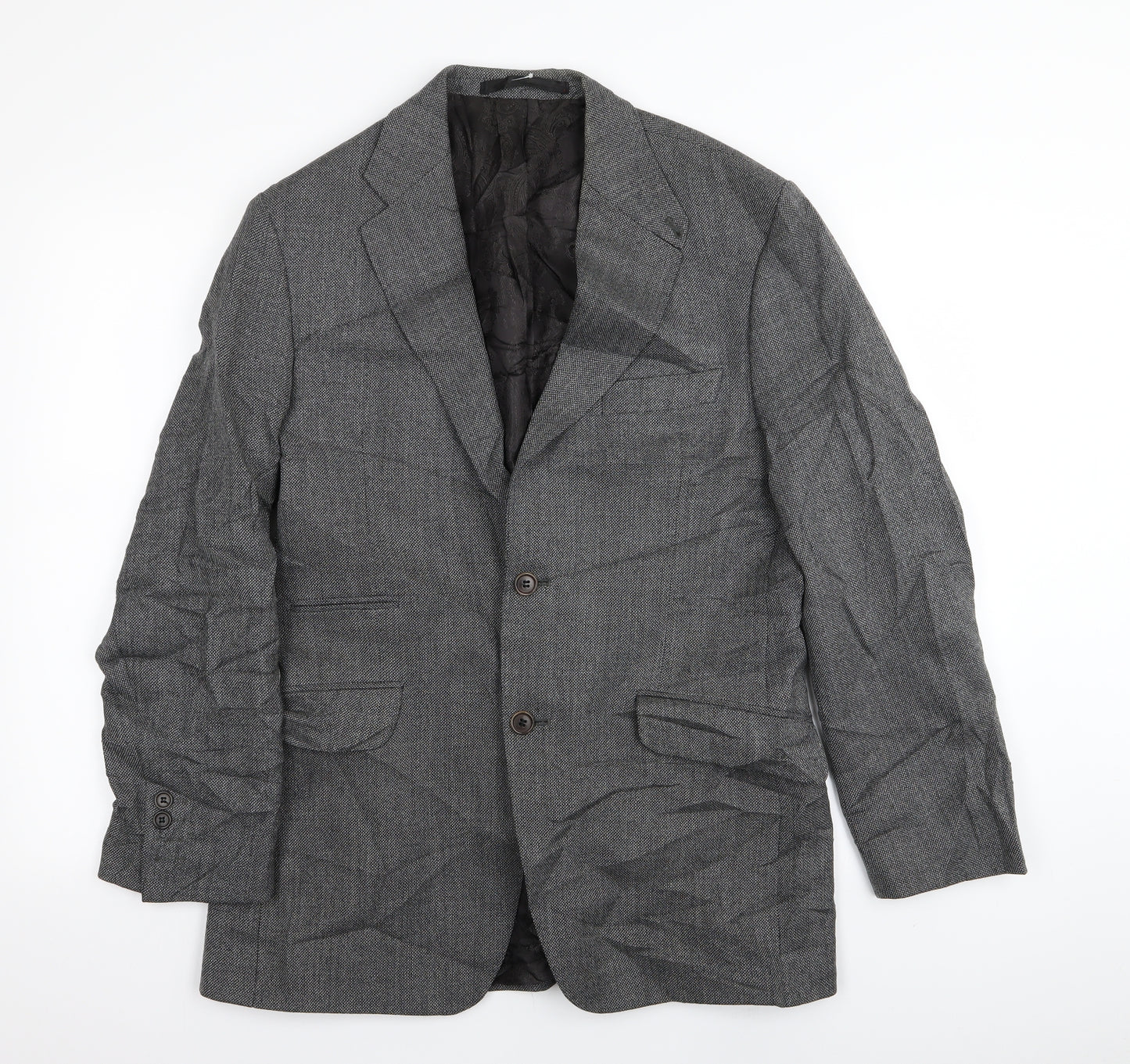 M&S Mens Grey   Jacket Blazer Size 40