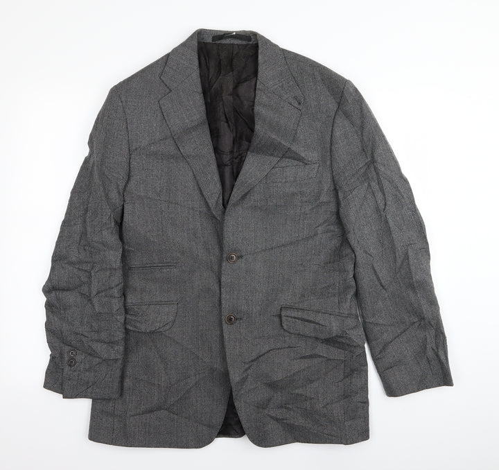 M&S Mens Grey   Jacket Blazer Size 40