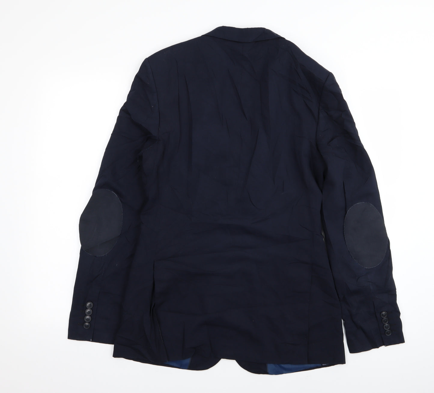 M&S Mens Blue   Jacket Blazer Size 36