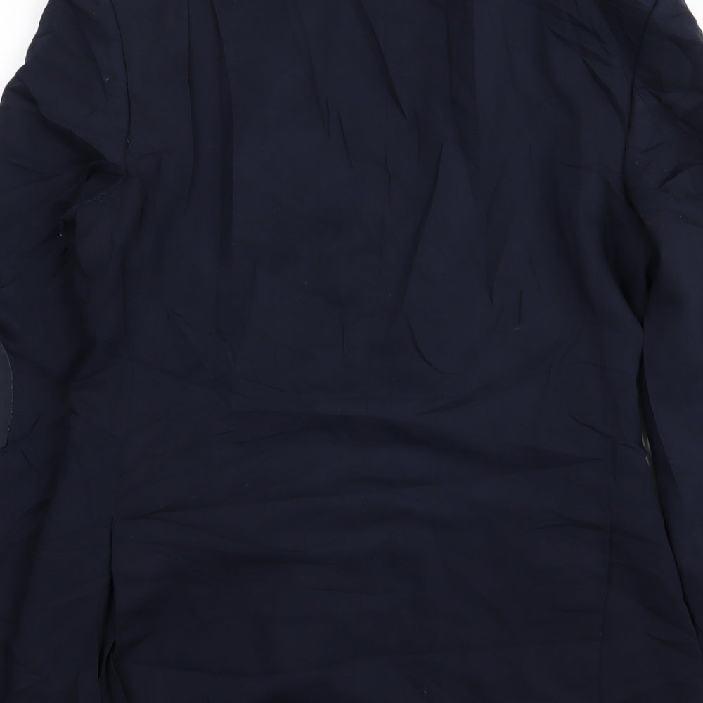 M&S Mens Blue   Jacket Blazer Size 36