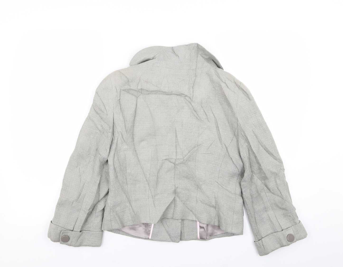 Hobbs Womens Grey   Jacket Blazer Size 10