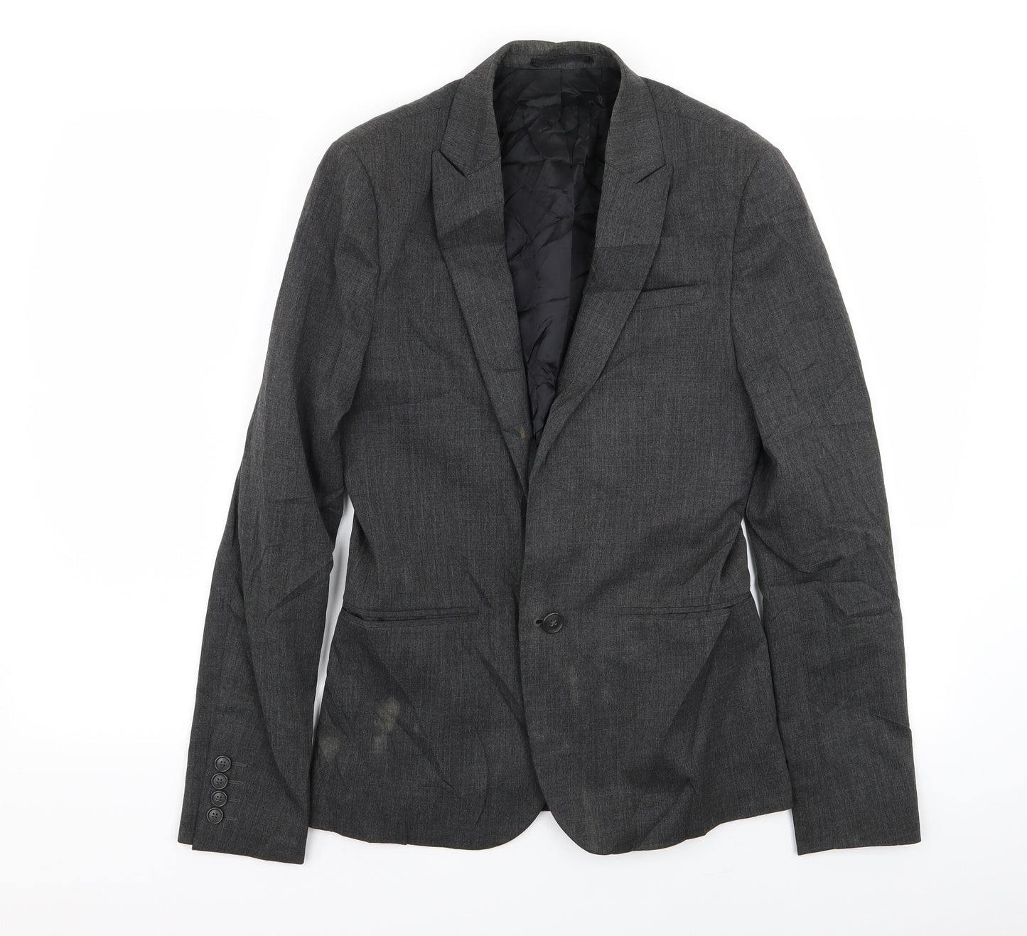 ASOS Mens Grey   Jacket Blazer Size 34