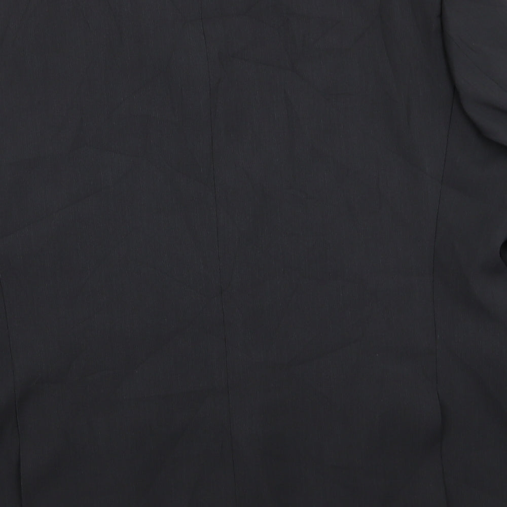 Fellini Traveller Mens Black   Jacket Blazer Size 44