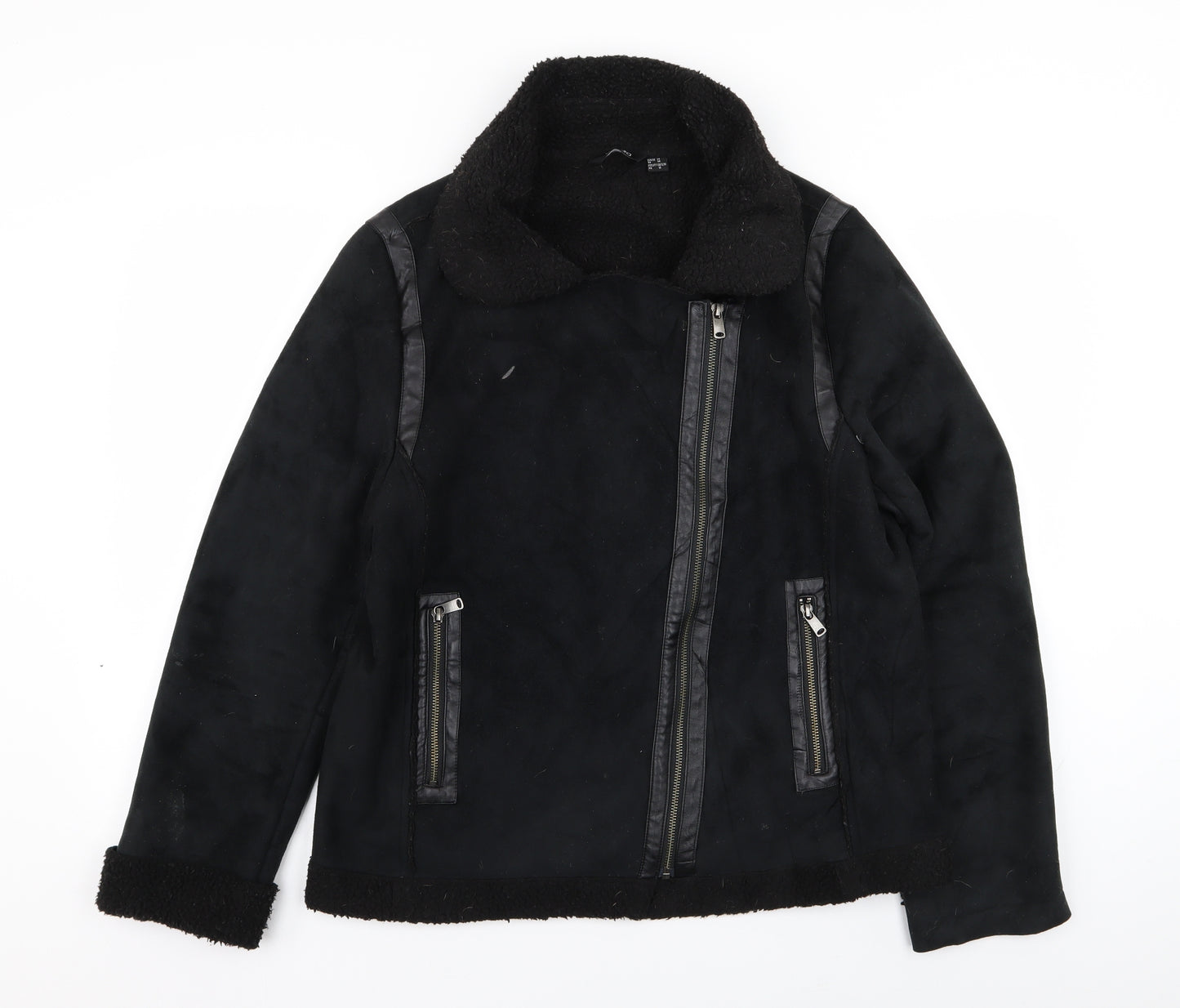 ESMARA Womens Black   Jacket Coat Size 18