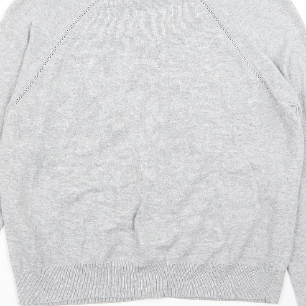 Asda George Womens Grey   Cardigan Jumper Size 12