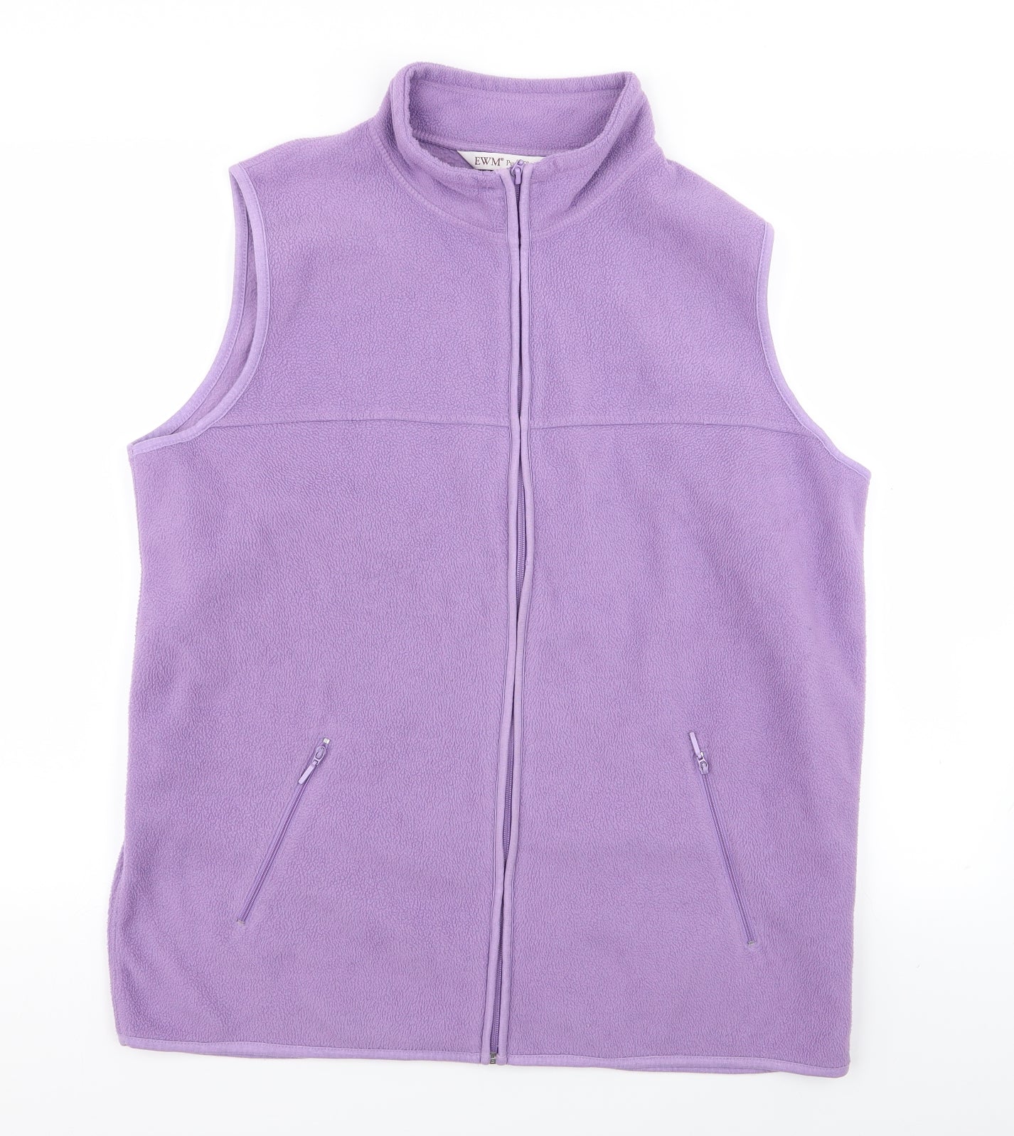 EWM Womens Purple   Gilet Jacket Size 18  - fleece