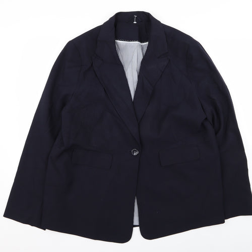 Preworn Mens Blue   Jacket Blazer Size 42