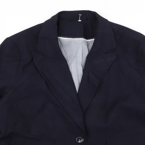 Preworn Mens Blue   Jacket Blazer Size 42