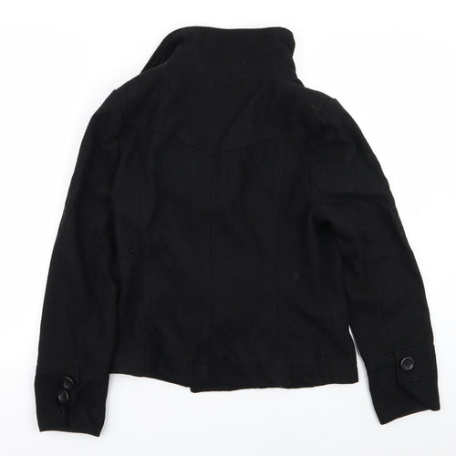 New Look Girls Black   Jacket Coat Size 14-15 Years