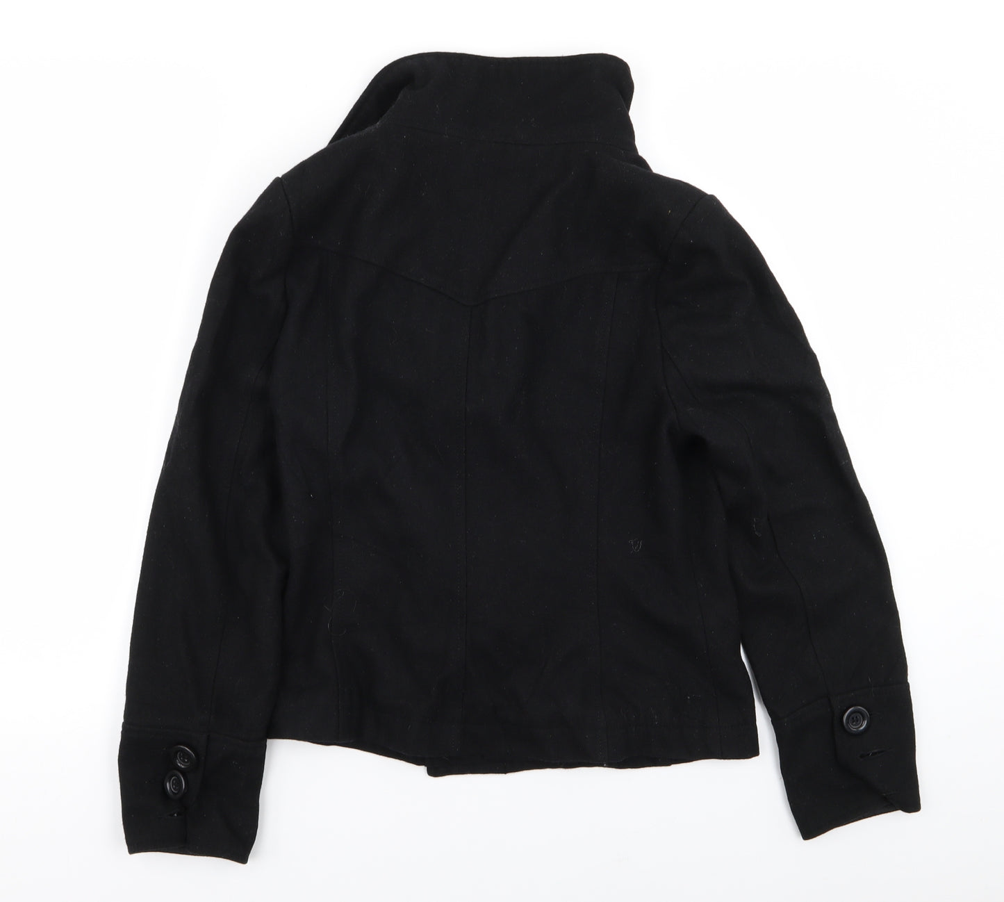 New Look Girls Black   Jacket Coat Size 14-15 Years