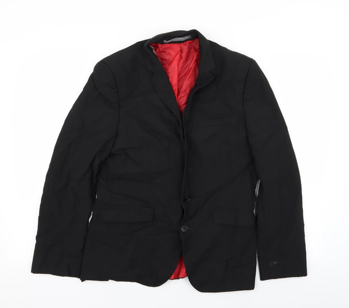 limited collection Mens Black   Jacket Blazer Size 38