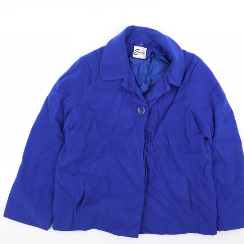 elegance Womens Blue   Jacket  Size 16