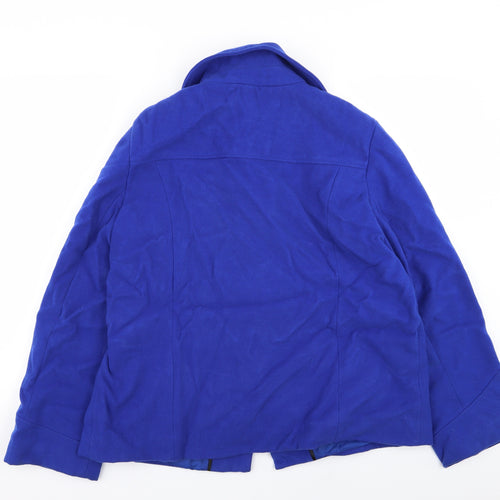 elegance Womens Blue   Jacket  Size 16