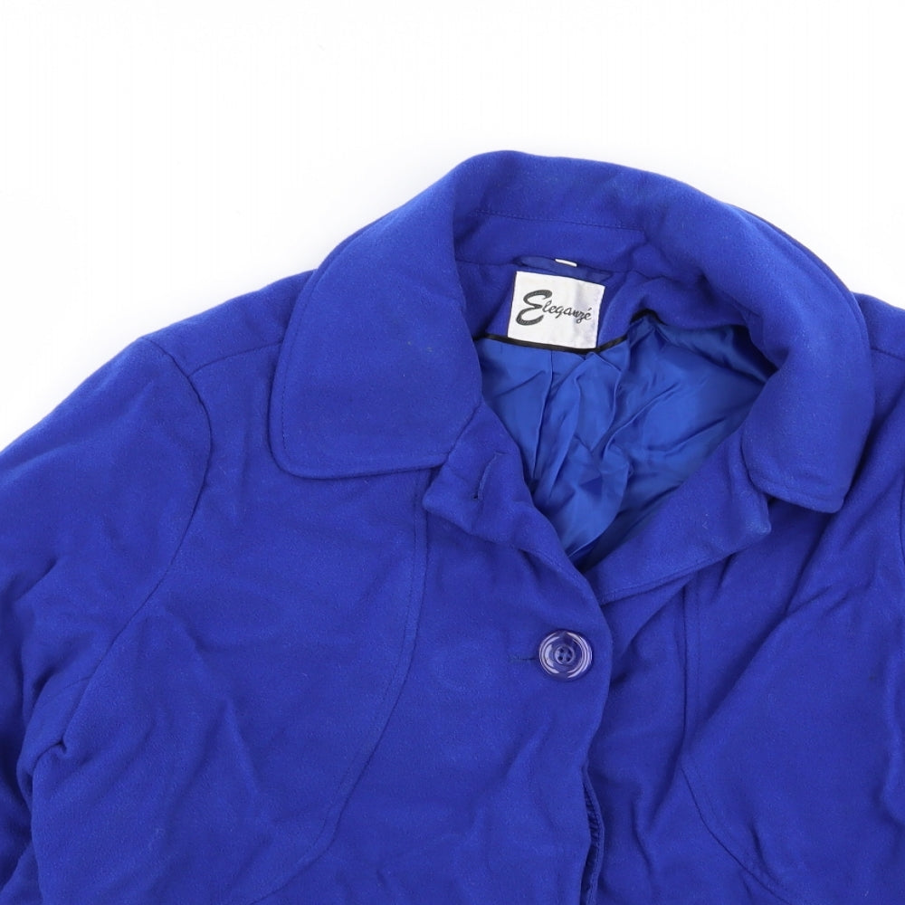 elegance Womens Blue   Jacket  Size 16