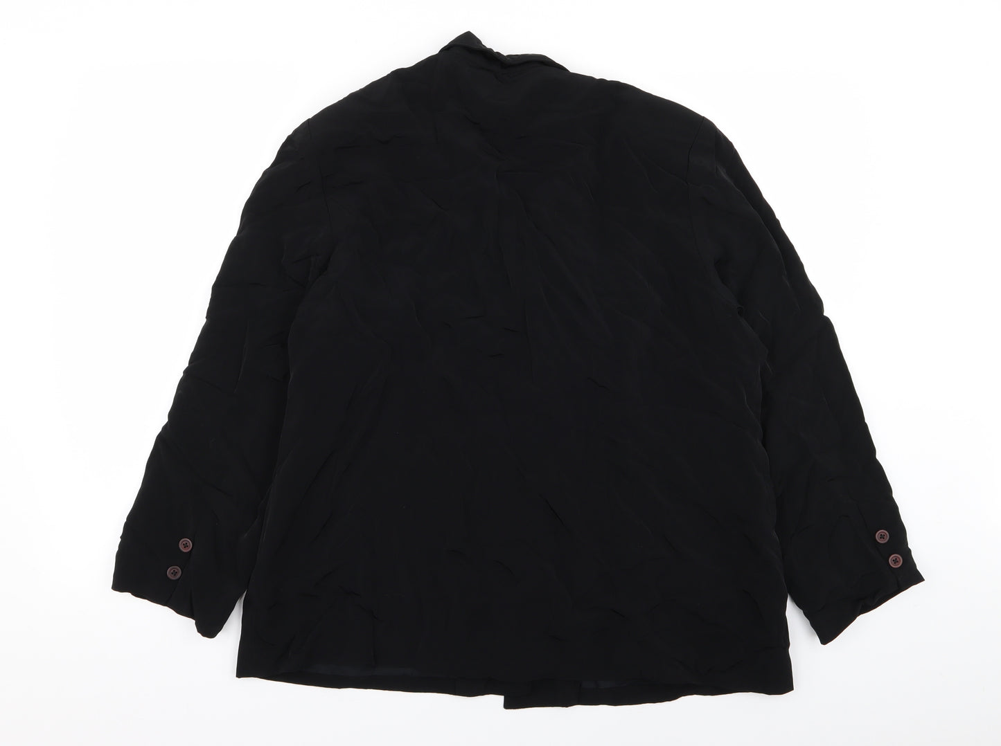 renel Mens Black   Jacket Blazer Size 40
