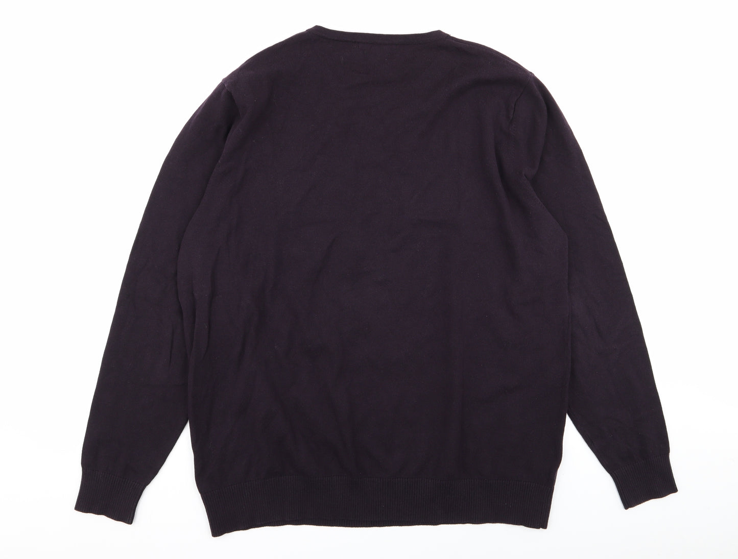jack reid Mens Purple   Pullover Jumper Size XL
