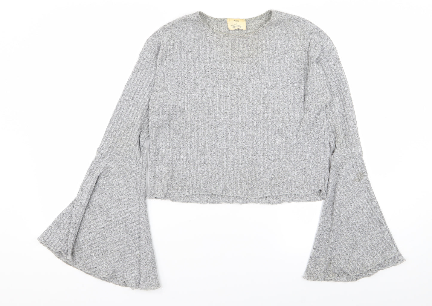 pins and needles Womens Grey   Basic T-Shirt Size L