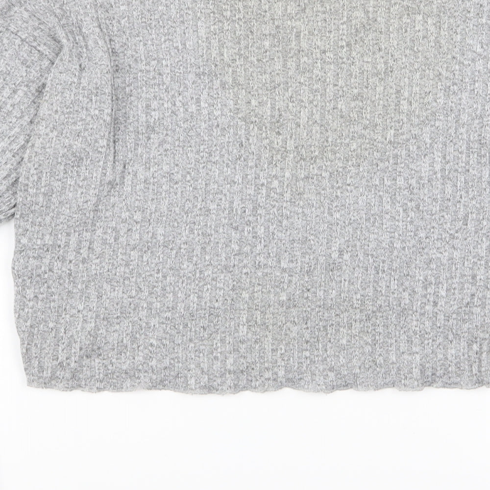 pins and needles Womens Grey   Basic T-Shirt Size L