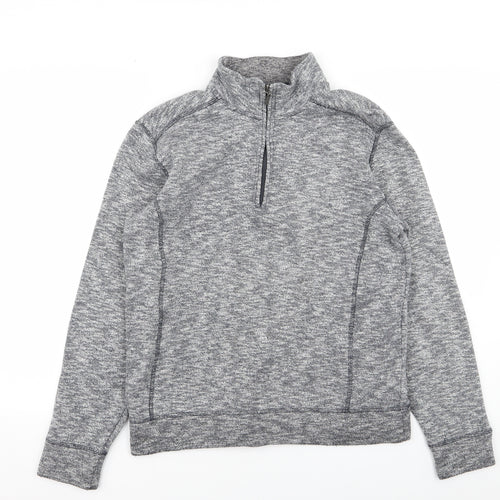 Easy Mens Grey   Pullover Jumper Size S
