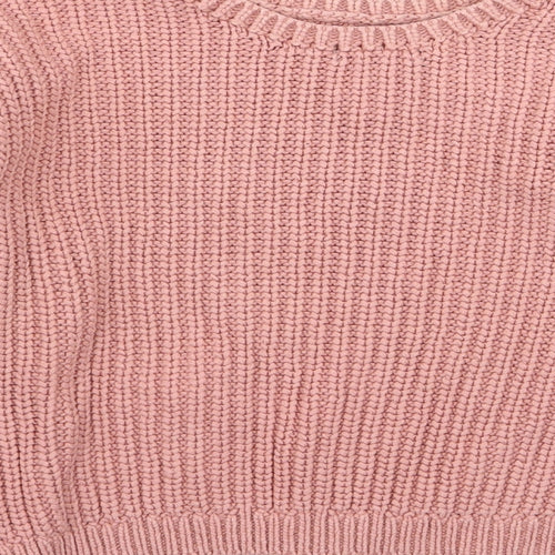Lindex Womens Pink   Pullover Jumper Size S