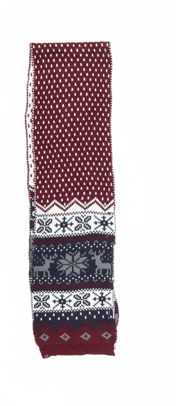 Preworn Boys Multicoloured Geometric Scarf One Size