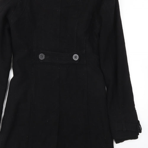 Preworn Womens Black   Jacket Coat Size XS