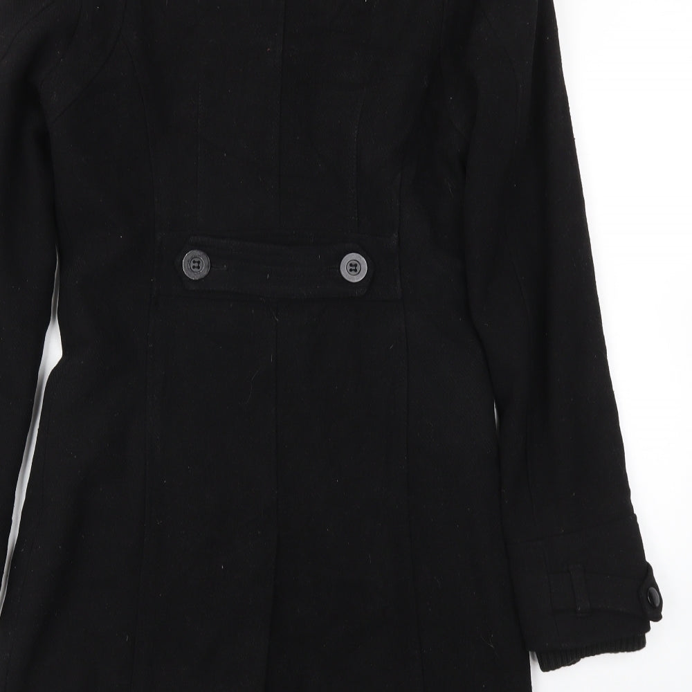 Preworn Womens Black   Jacket Coat Size XS