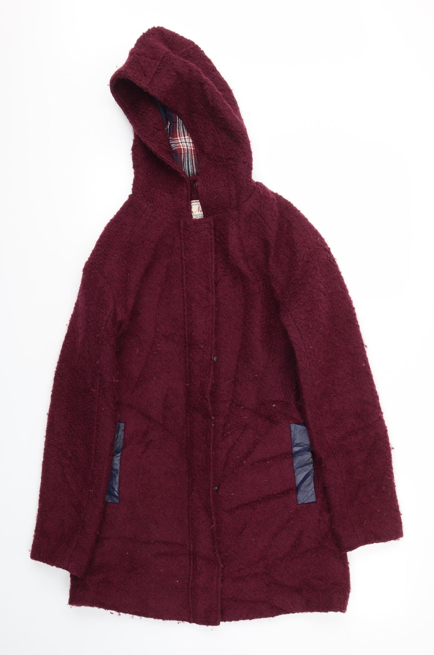 Ness Womens Purple   Jacket Coat Size 10