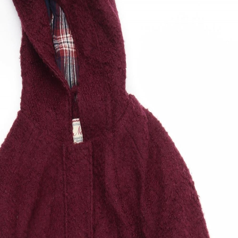 Ness Womens Purple   Jacket Coat Size 10